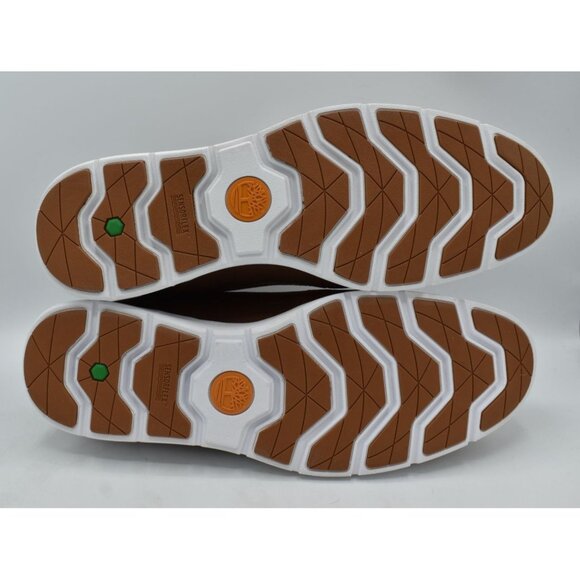 Timberland Mens Size 10.5 Killington Mid Lace Up Rust Full Grain Leather Sneaker - Picture 6 of 12